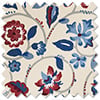 Land & Shore Esther (Blackout), Blue Red - Twist&Fit Roller Blind